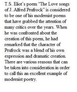 Prufrock  Discussion